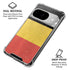 Belgium Flag Distressed Google Pixel 10 Clear Case
